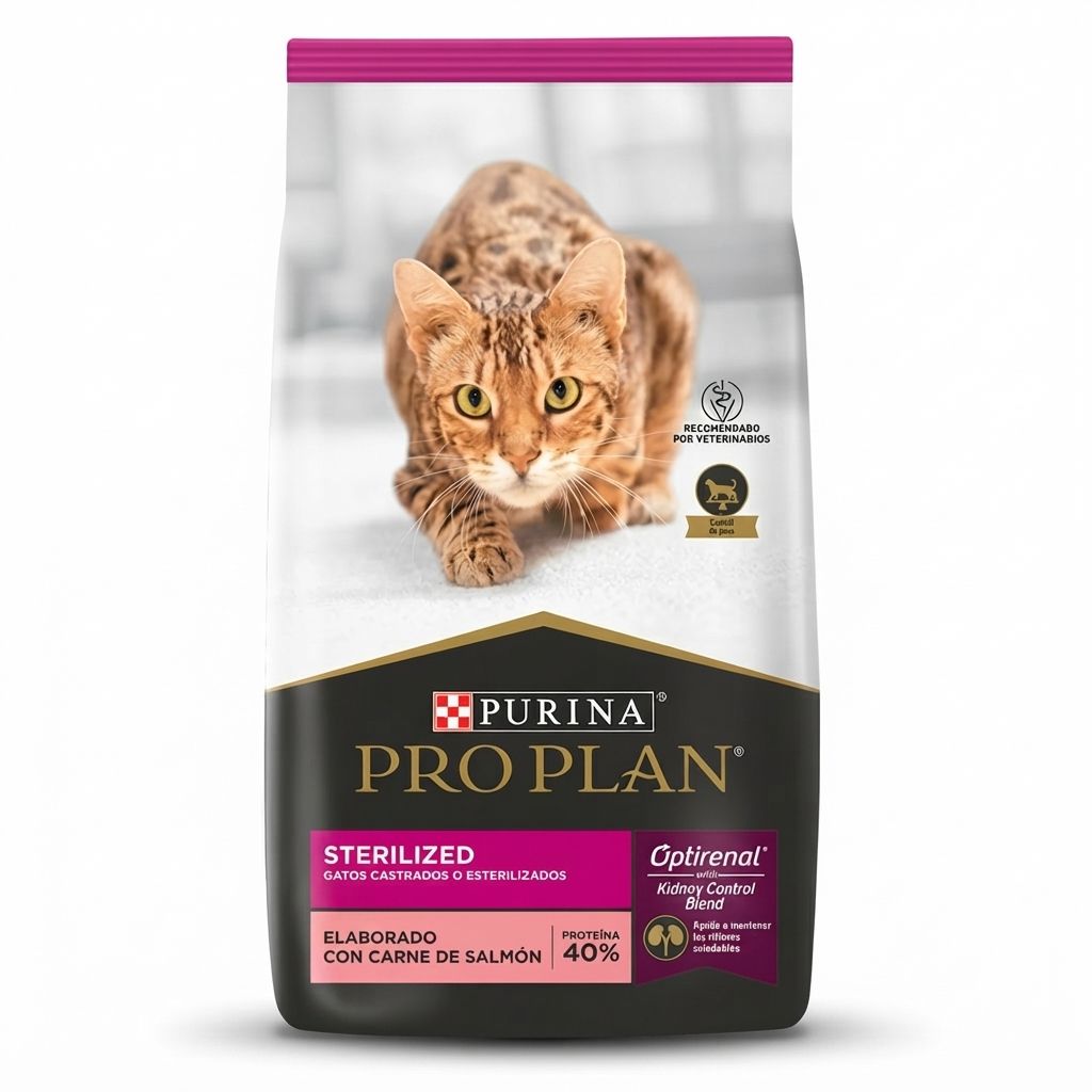 Purina Pro Plan Alimento para Gatos Esterilizados 3 kg - Control de Peso  - Imagen 1
