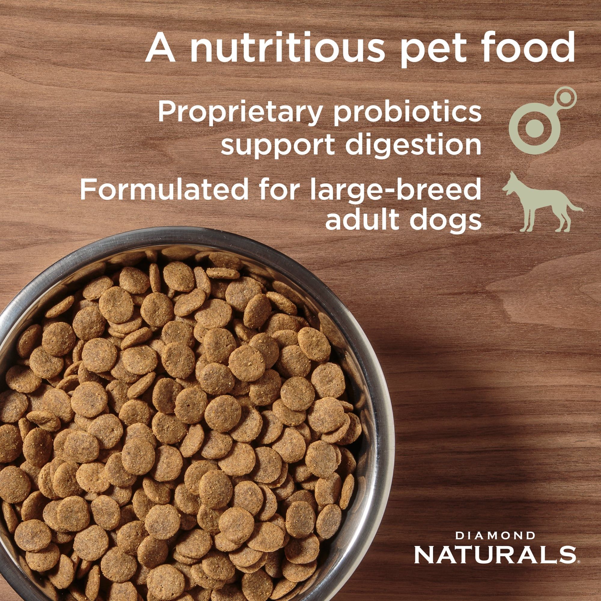 Diamond Naturals Alimento 7,5 kg para Perros Adultos de Raza Pequeña - Sabor Cordero y Arroz  - Miniatura 4