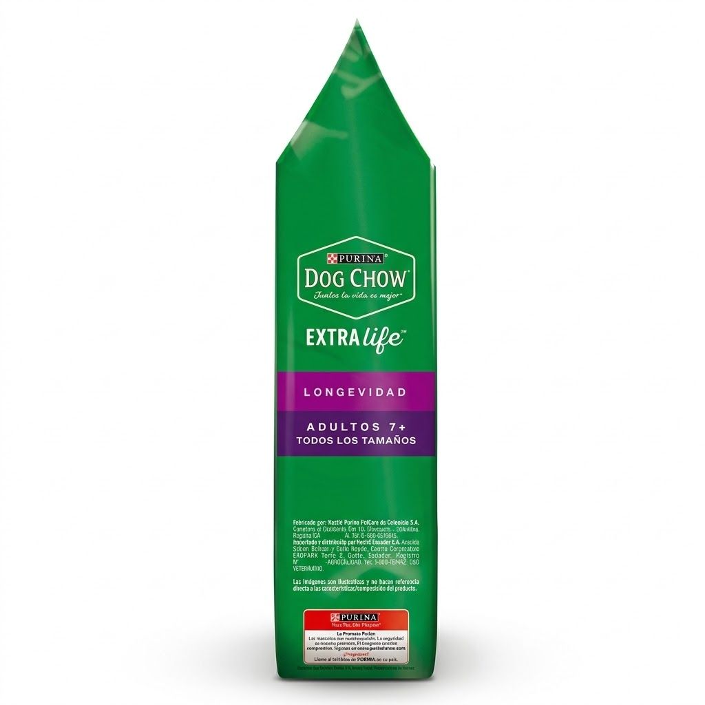 Purina Dog Chow 2 Kg Alimento Seco para Perros Adultos Mayores de 7 años Sin Colorantes  - Miniatura 5