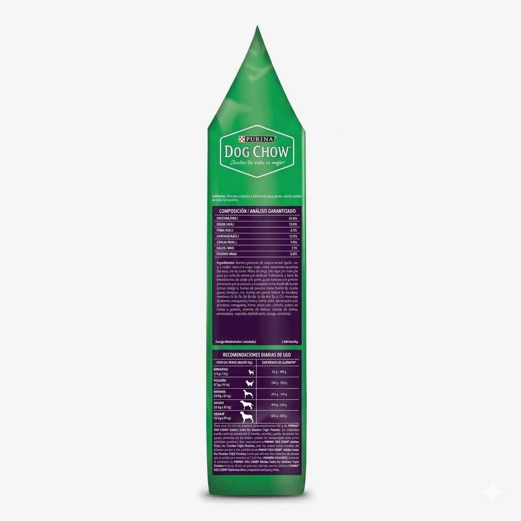 Purina Dog Chow 2 Kg Alimento Seco para Perros Adultos Triple Proteína Sin Colorantes - Miniatura 3