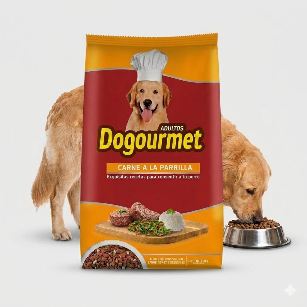 Dogourmet 4 Kg Alimento Seco para Perros Adultos Sabor Carne a la Parrilla - Miniatura 4