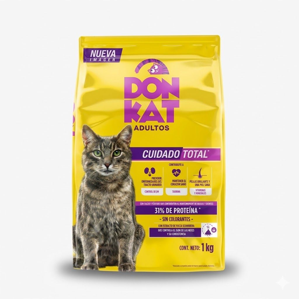 Don Kat 1,1 Kg Alimento Seco para Gatos Adultos - Energía y Sabor  - Miniatura 2