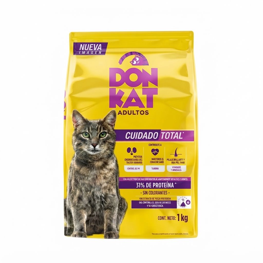 Don Kat 1,1 Kg Alimento Seco para Gatos Adultos - Energía y Sabor  - Imagen 1
