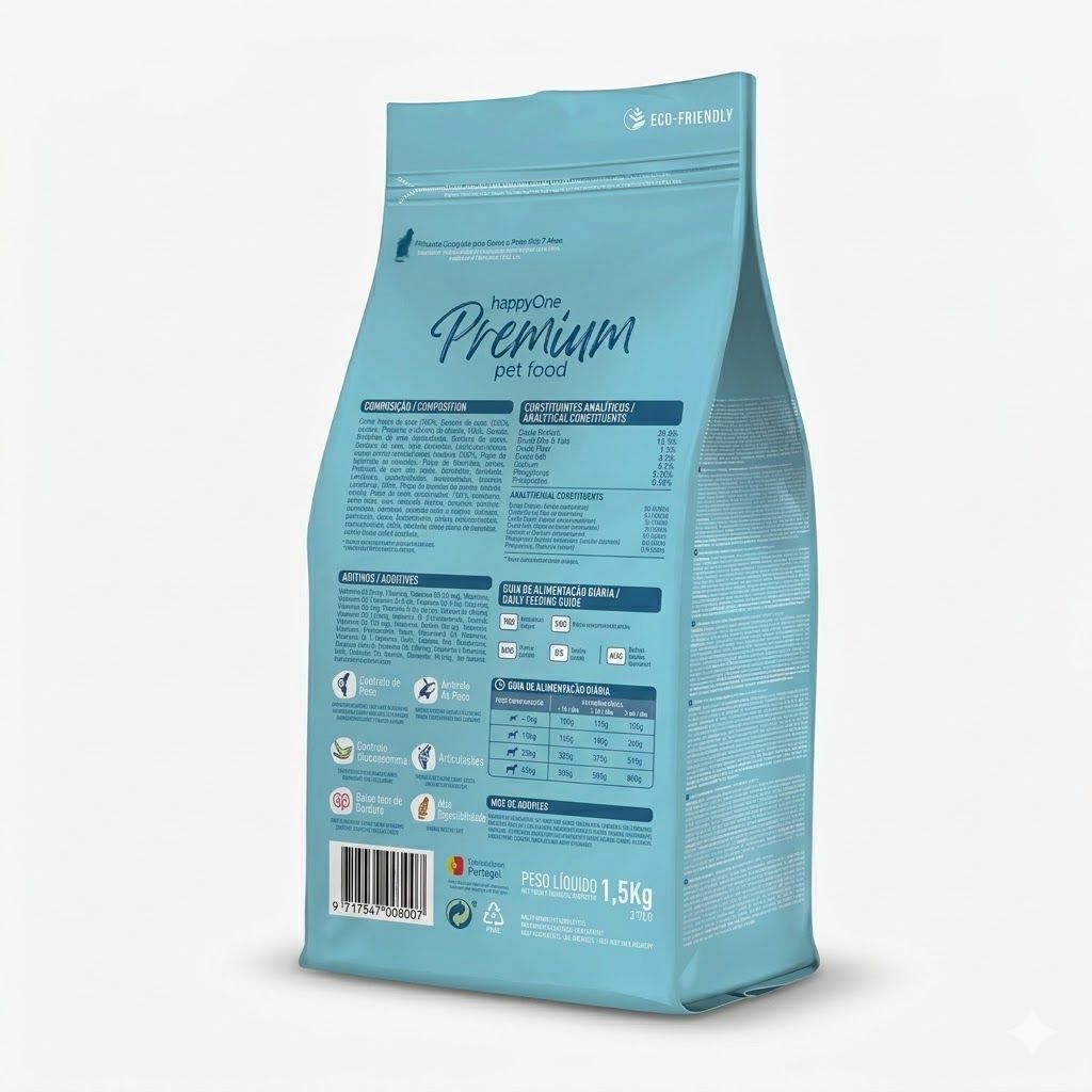 Happy One Premium 1,5 Kg Alimento para Gatos Mayores (Senior) con Carne Fresca  - Miniatura 2