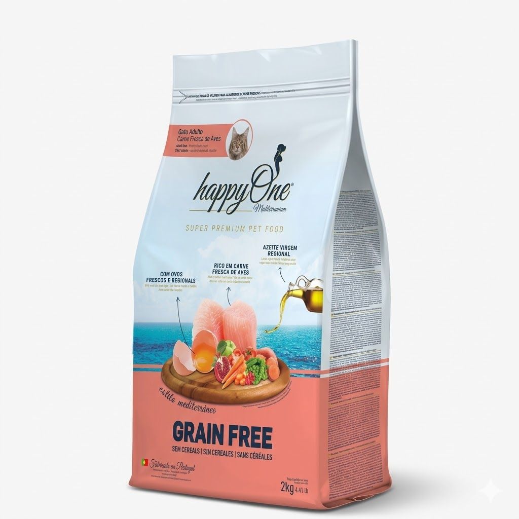 Happy One Super Premium 2 Kg Alimento Balanceado para Gatos Adultos  - Miniatura 2