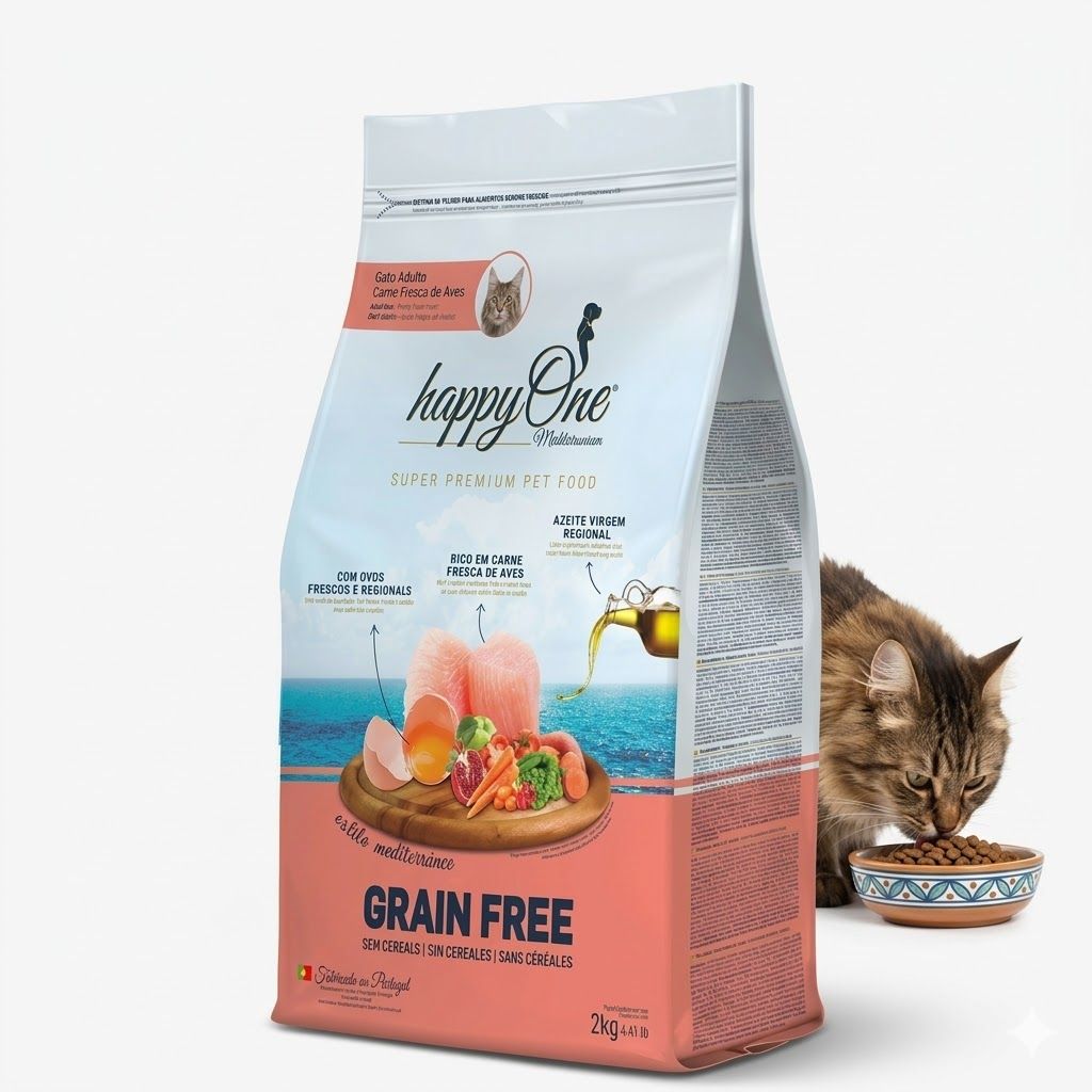 Happy One Super Premium 2 Kg Alimento Balanceado para Gatos Adultos  - Miniatura 4