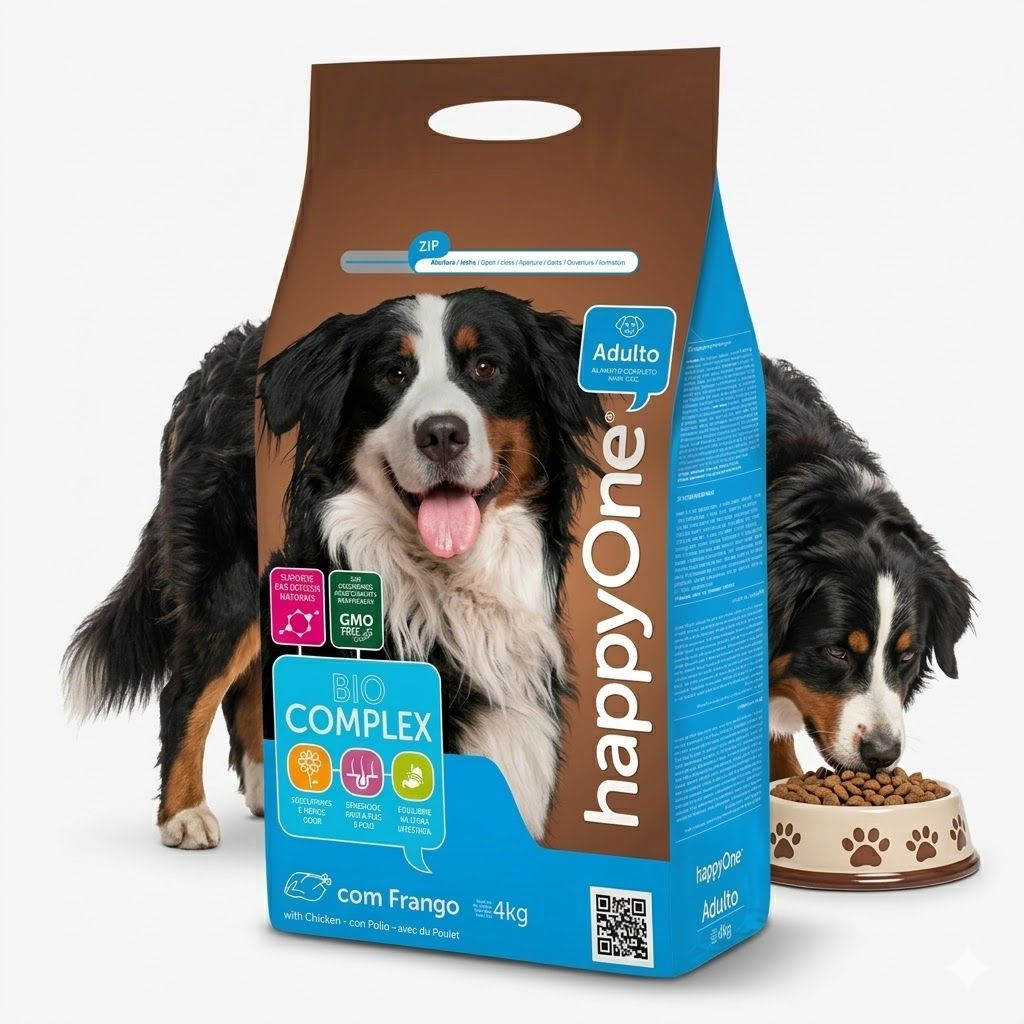Happy One 4 Kg Alimento Seco para Perros Adultos de todas las razas Bolsa de  - Miniatura 3