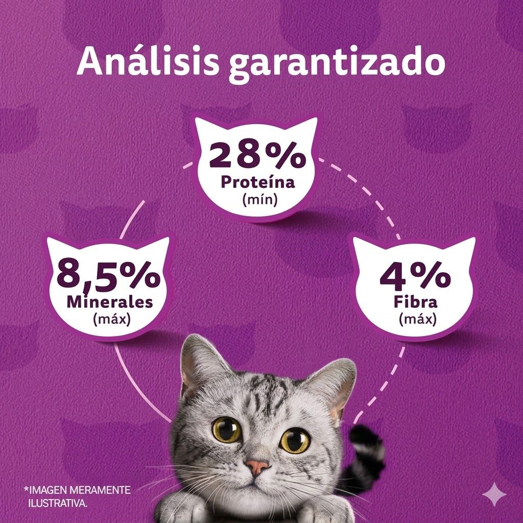 Whiskas 500 Gr Alimento Seco para Gatos Adultos Sabor Pescado Blanco - Miniatura 2