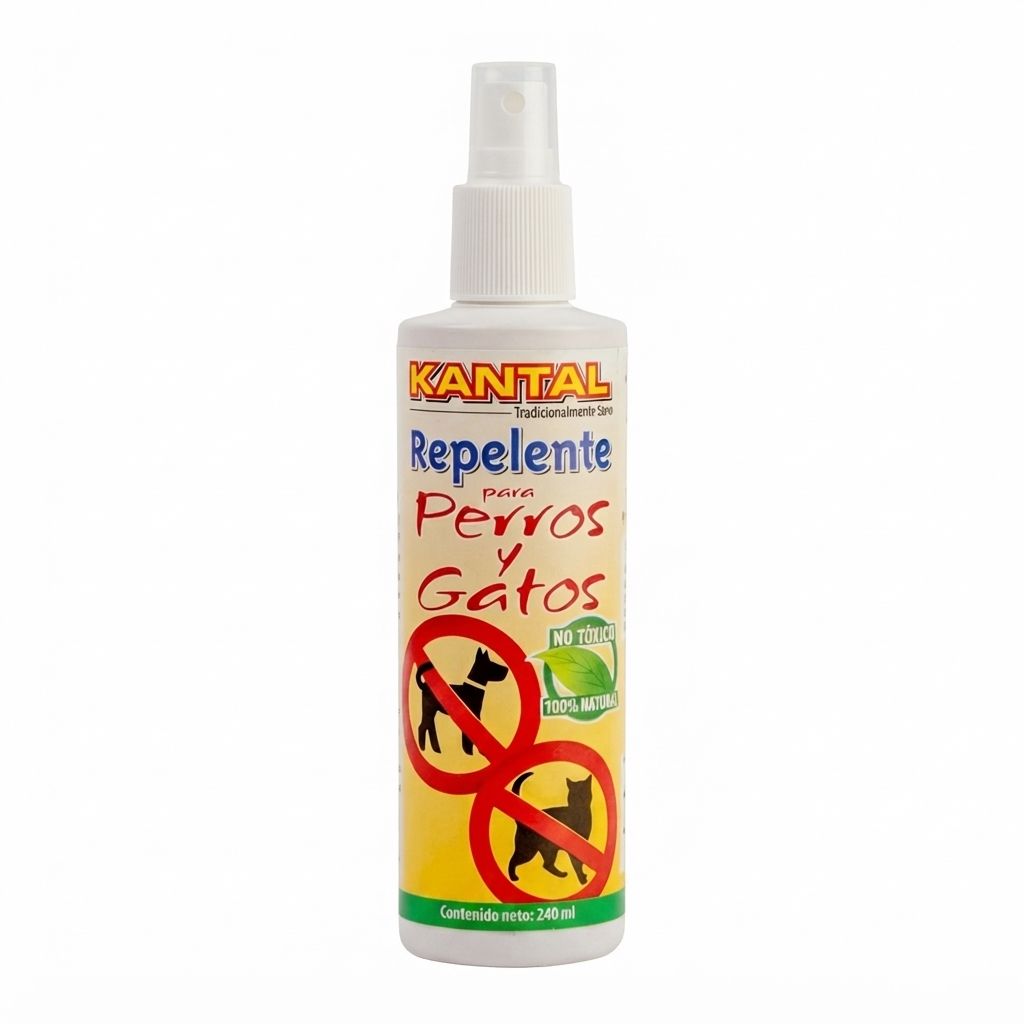 Kantal Repelente para Perros y Gatos 240 ML - Spray Educador para Alejar Mascotas de Zonas Prohibidas