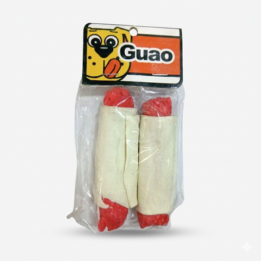 Hot Dog Mini Sencillo Natural en Carnaza Pack 2 Unidades Perros - Imagen 1