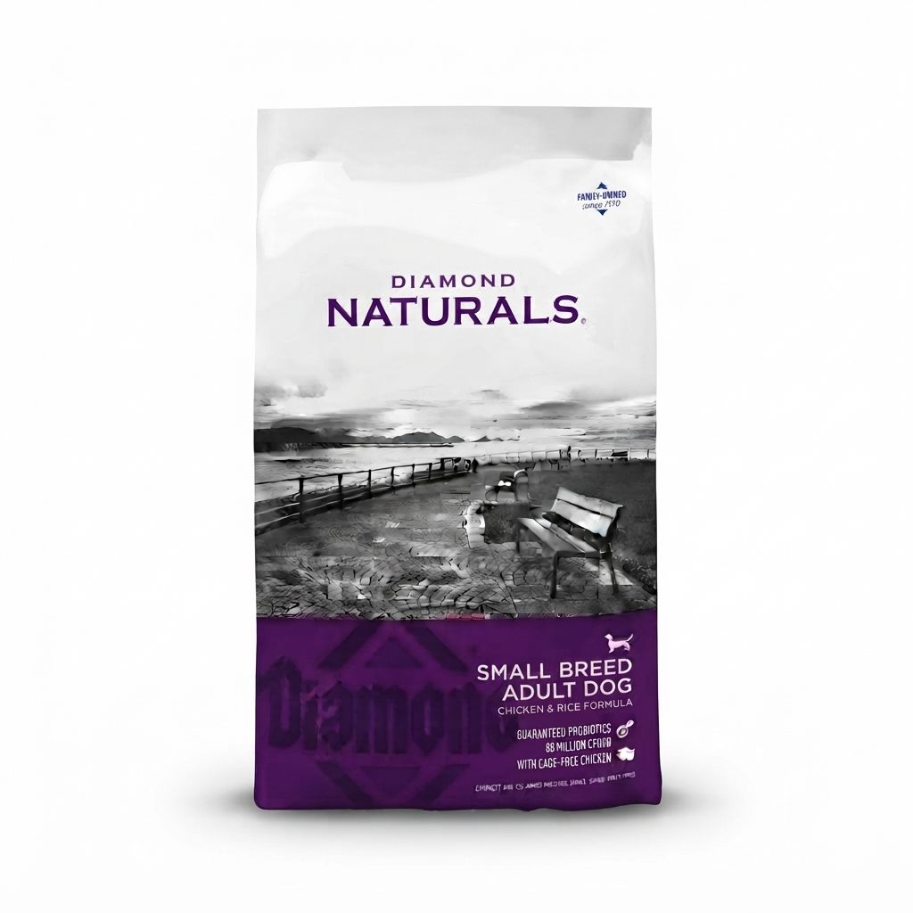 Diamond Naturals Alimento 2kg para Perros Adultos de Raza Pequeña - Sabor Pollo y Arroz 