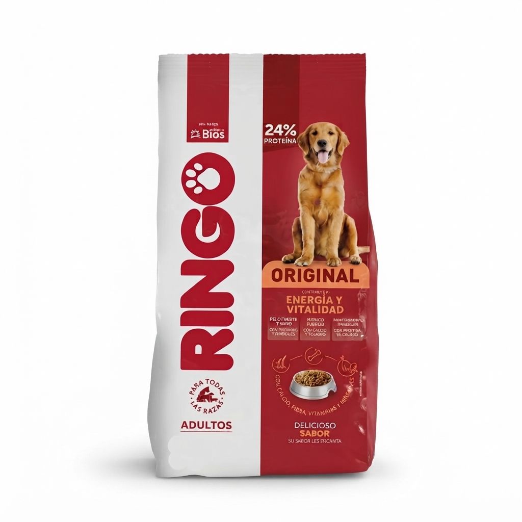 Ringo 1 Kg Alimento Seco para Perros Adultos de Todos los Tamaños 1 Kg 