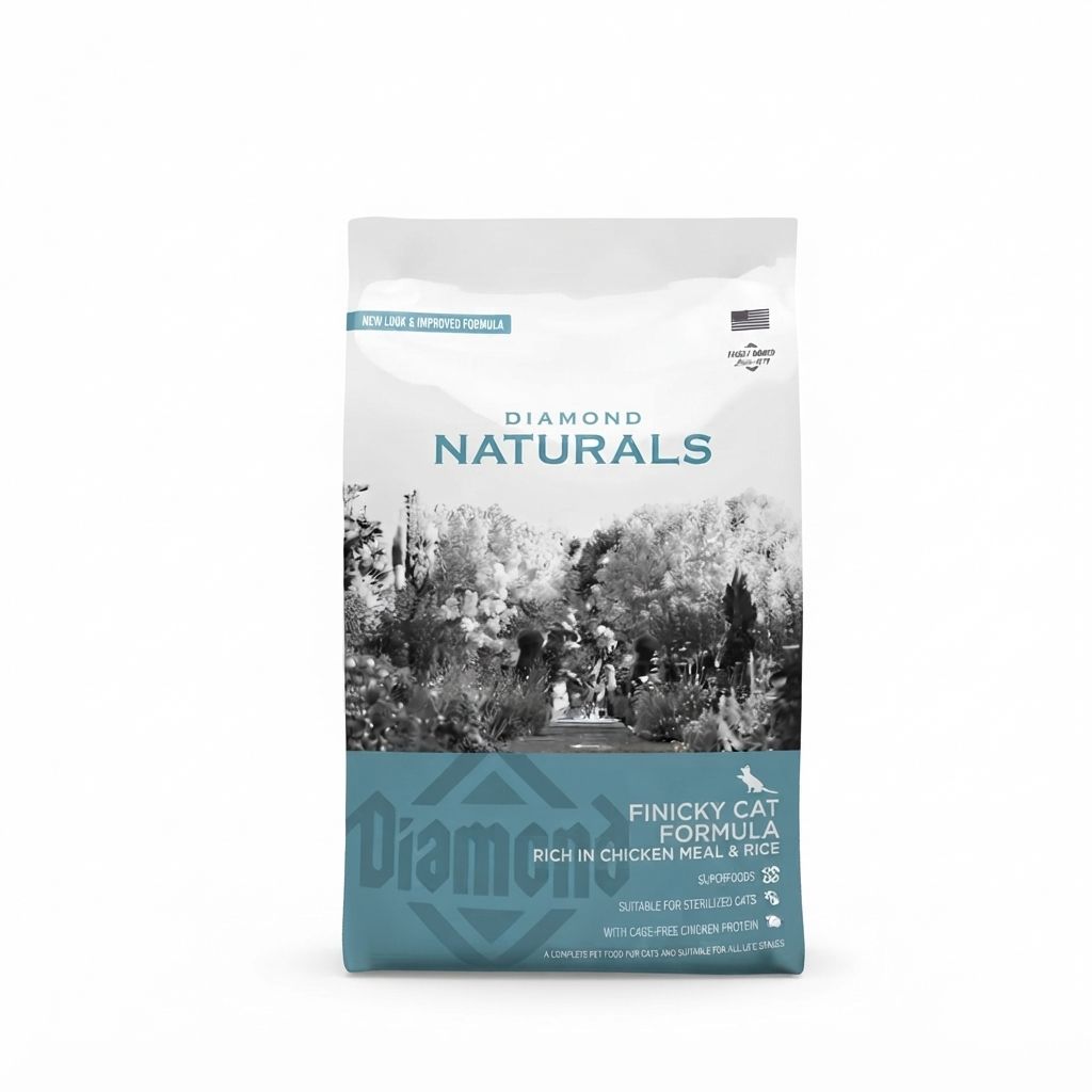 Diamond Naturals Alimento 1 kg para Gatos Quisquillosos Pollo y Arroz