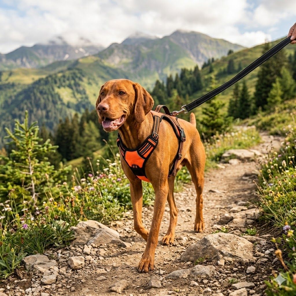 Pechera para Perros Pets Kingdom de Doble Capa Reforzada con Acolchado Transpirable y Sistema de Ajuste Ergonómico para Paseos de Alta Resistencia. - Miniatura 2