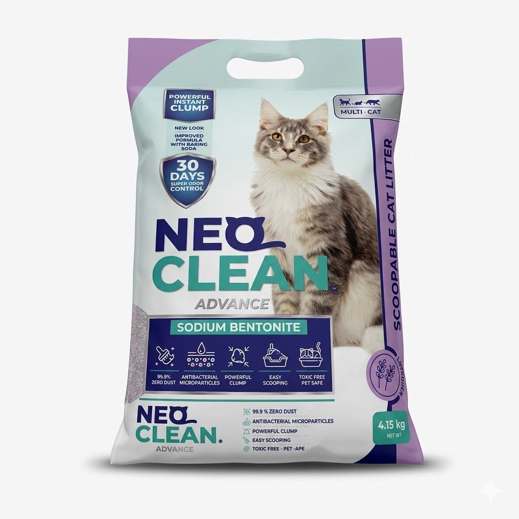 Neo Clean Arena para Gatos Aglomerante con Aroma a Lavanda 4.15 kg - Miniatura 2