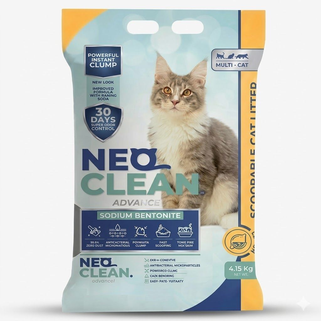 Neo Clean Arena para Gatos Aglomerante con Aroma a Limón Fresco 4.15 kg - Miniatura 2