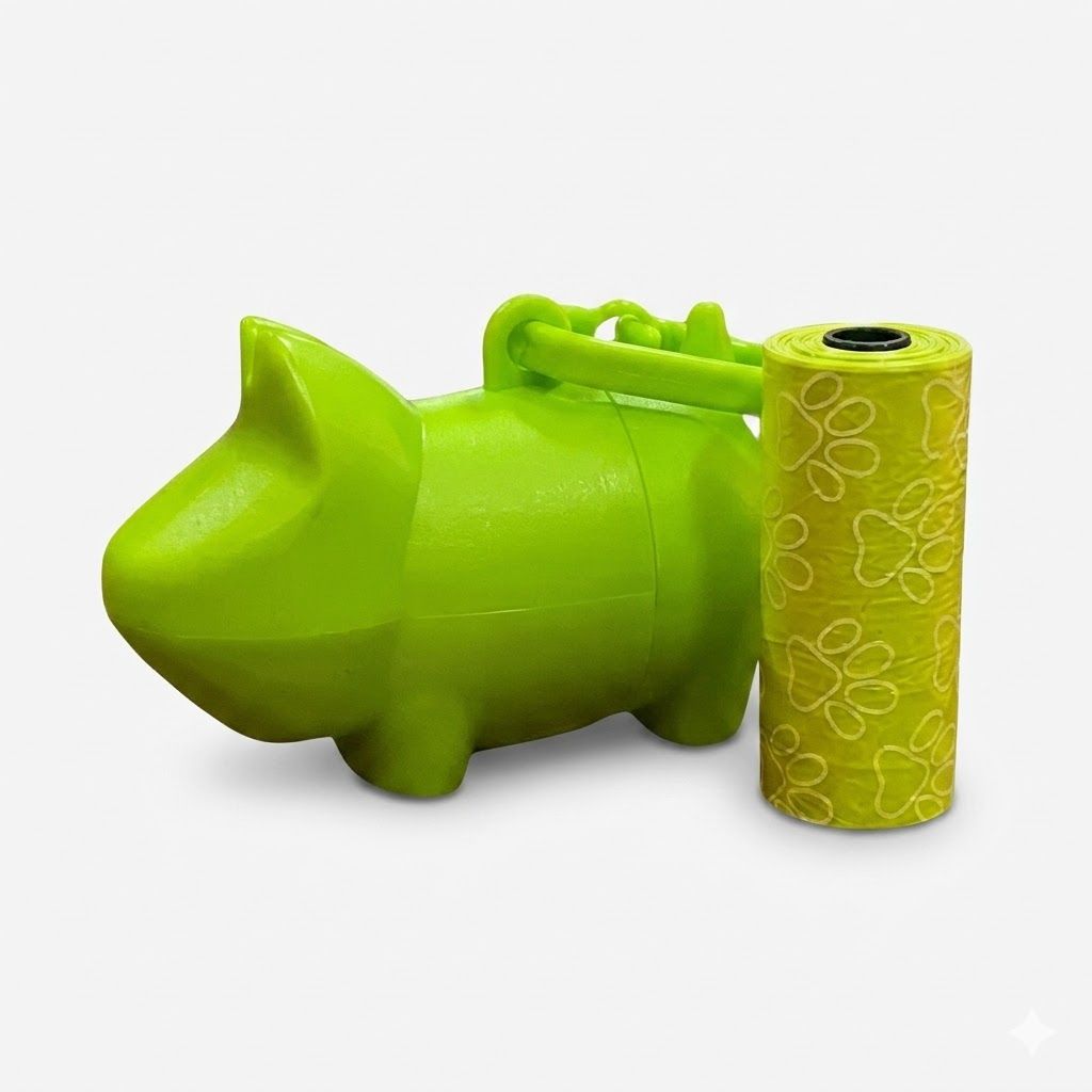 Porta Bolsas Higiénicas Paseo Perritos Incluye 2 Rollitos Dispensador