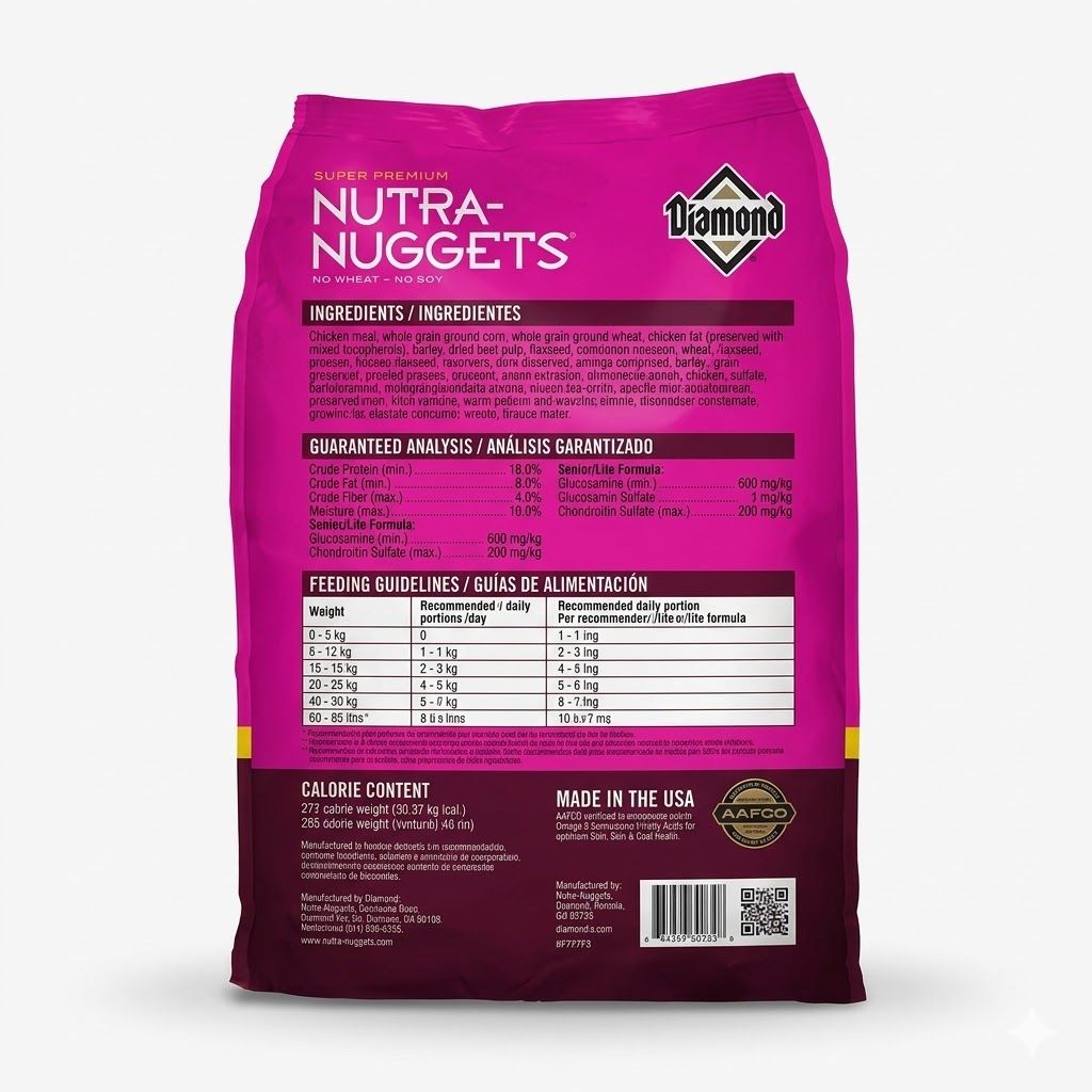 Nutra Nuggets Lite Senior 15 Kg - Nutrición Especializada para Perros Senior y Control de Peso - Miniatura 2