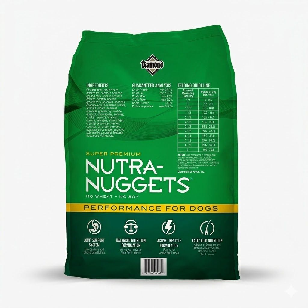 Alimento Nutra Nuggets Performance Formula 15 kg para Perros Adultos de Alta Actividad Energía Sostenida Proteína de Pollo Calidad Super Premium Digestibilidad Superior Nutrición Deportiva  - Miniatura 2