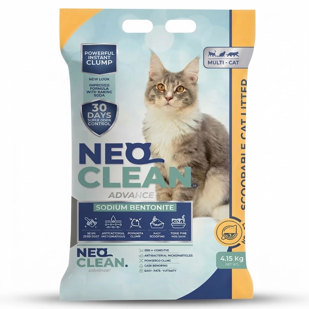 Neo Clean Arena para Gatos Aglomerante con Aroma a Limón Fresco 4.15 kg