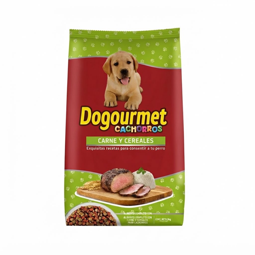 Dogourmet 2 Kg Alimento Seco para Perros Cachorros - Crecimiento Saludable  - Imagen 1