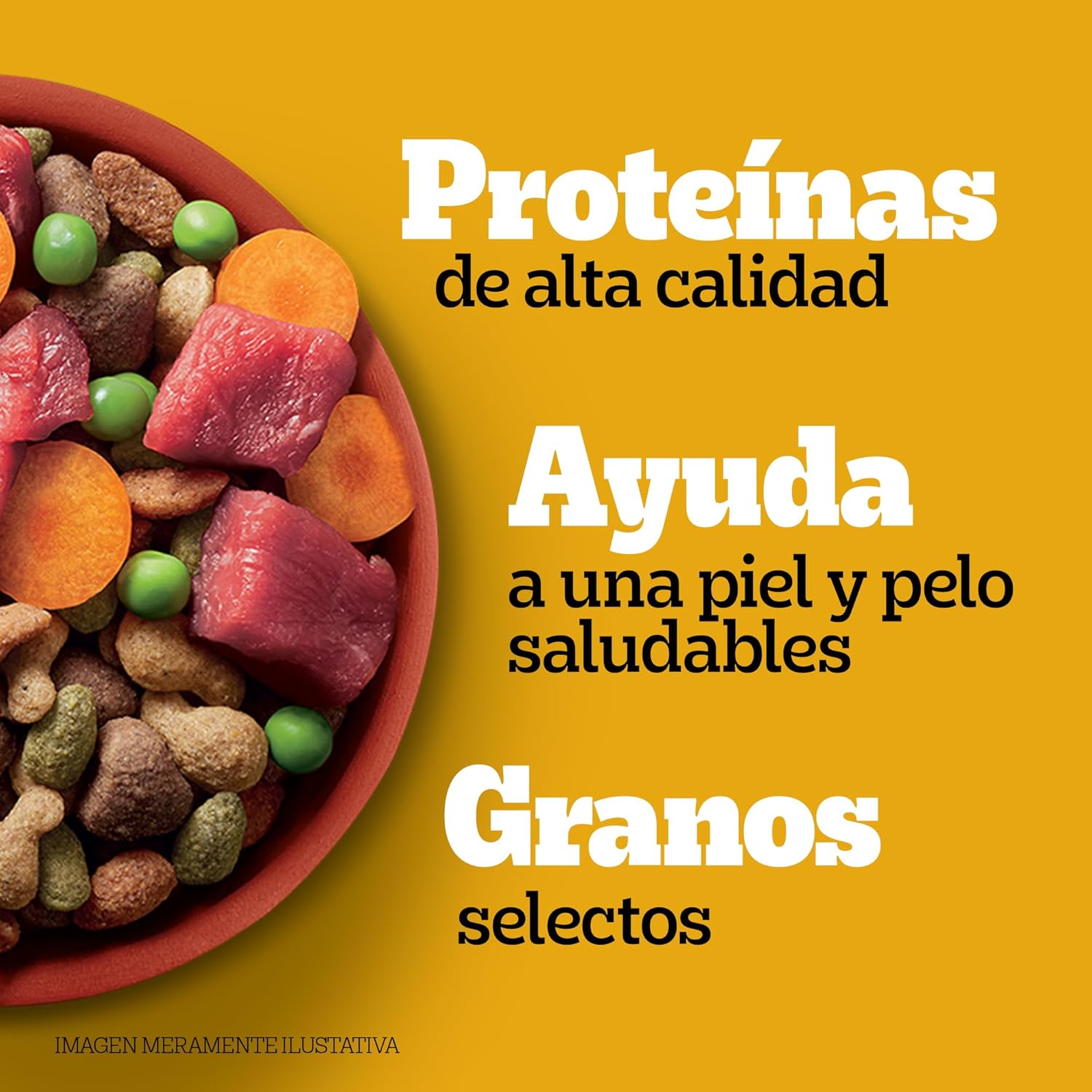 Pedigree Adulto 1,5 Kg sabor a Carne, Pollo y Cereales - Energía y Vitalidad para Todas las Razas - Miniatura 3