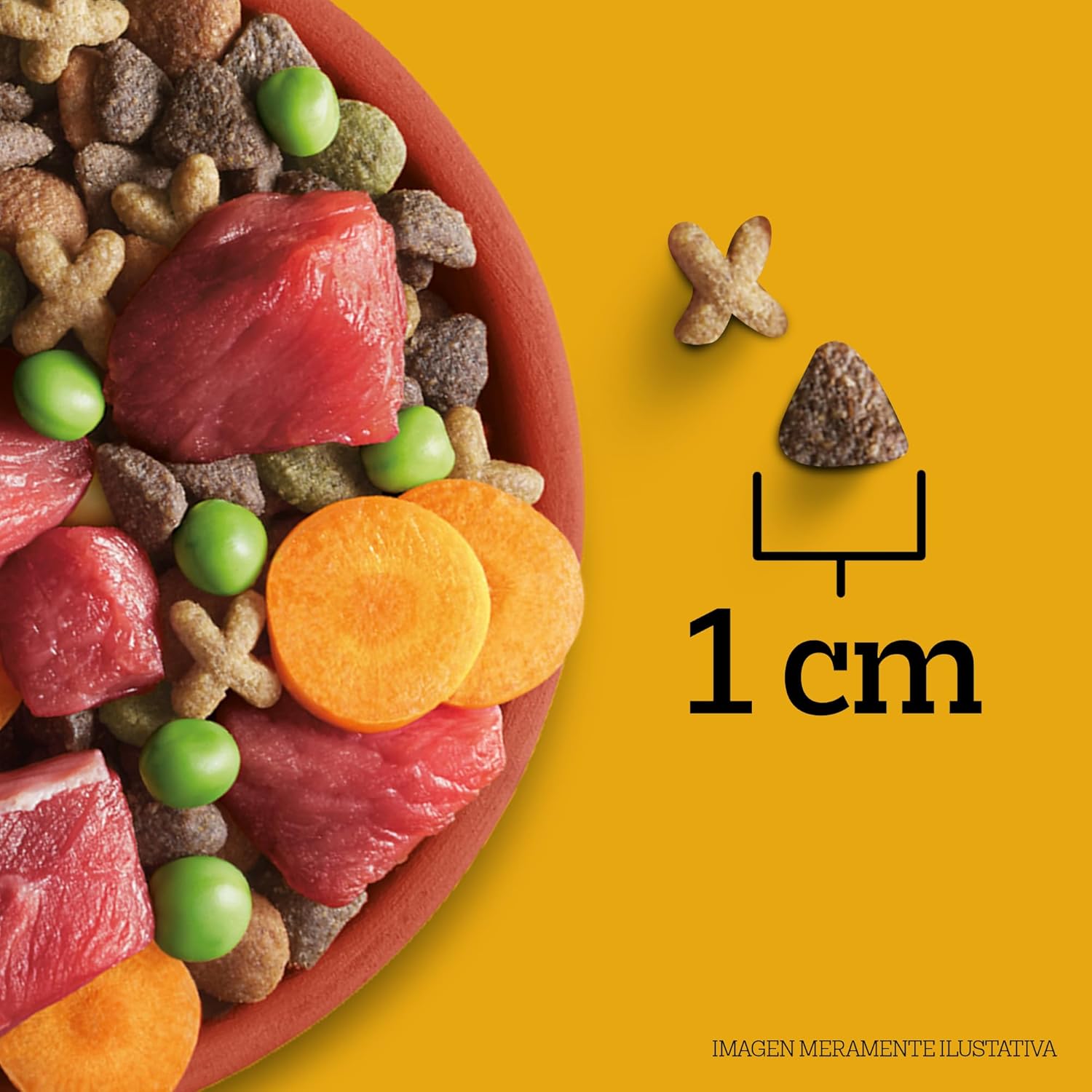 Pedigree Razas Pequeñas 1,5 Kg sabor a Carne y Vegetales - Croquetas Adaptadas con Nutri Defense - Miniatura 3
