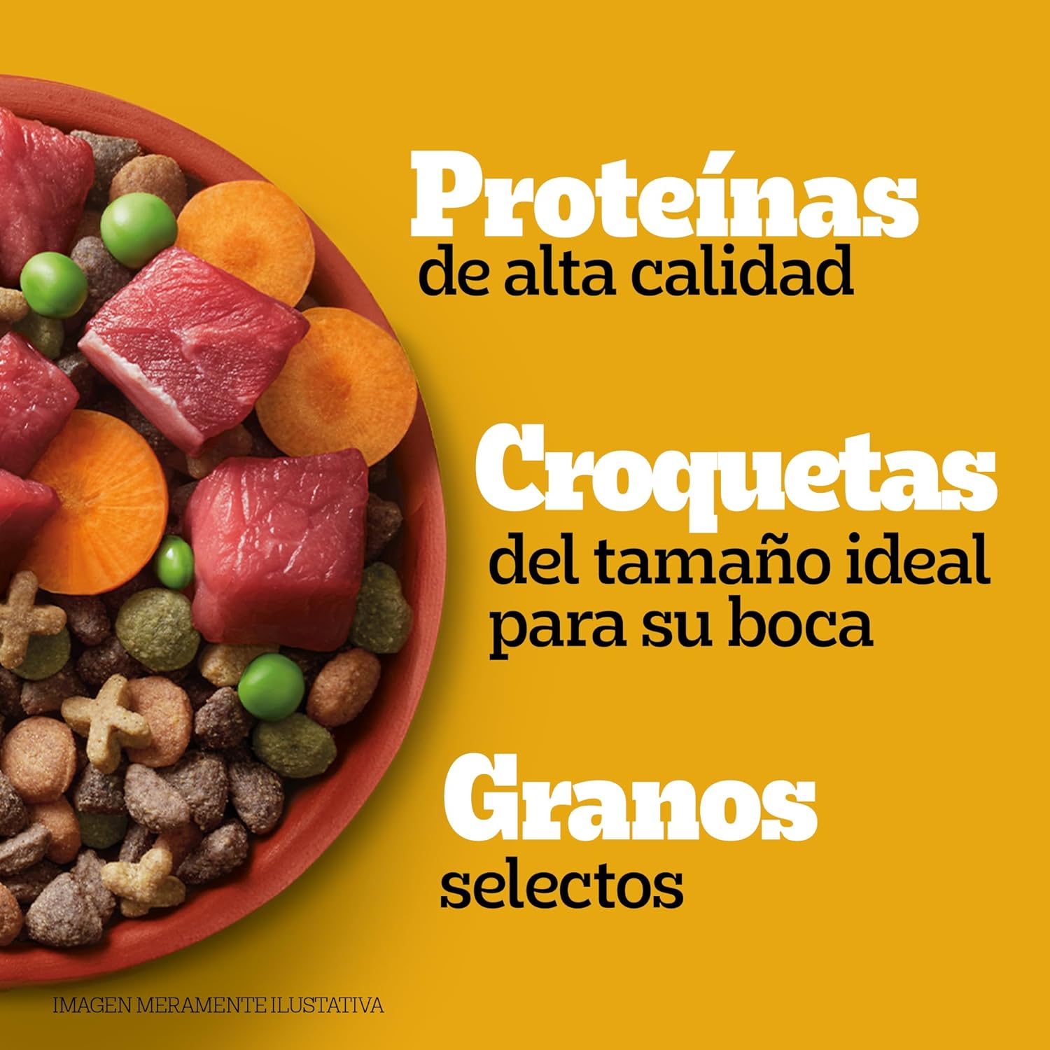 Pedigree Razas Pequeñas 1,5 Kg sabor a Carne y Vegetales - Croquetas Adaptadas con Nutri Defense - Miniatura 4