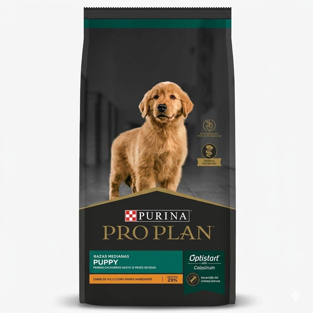Pro Plan Puppy Razas Medianas 3 Kg - Nutrición Optistart para un Crecimiento Sano y Equilibrado - Miniatura 2