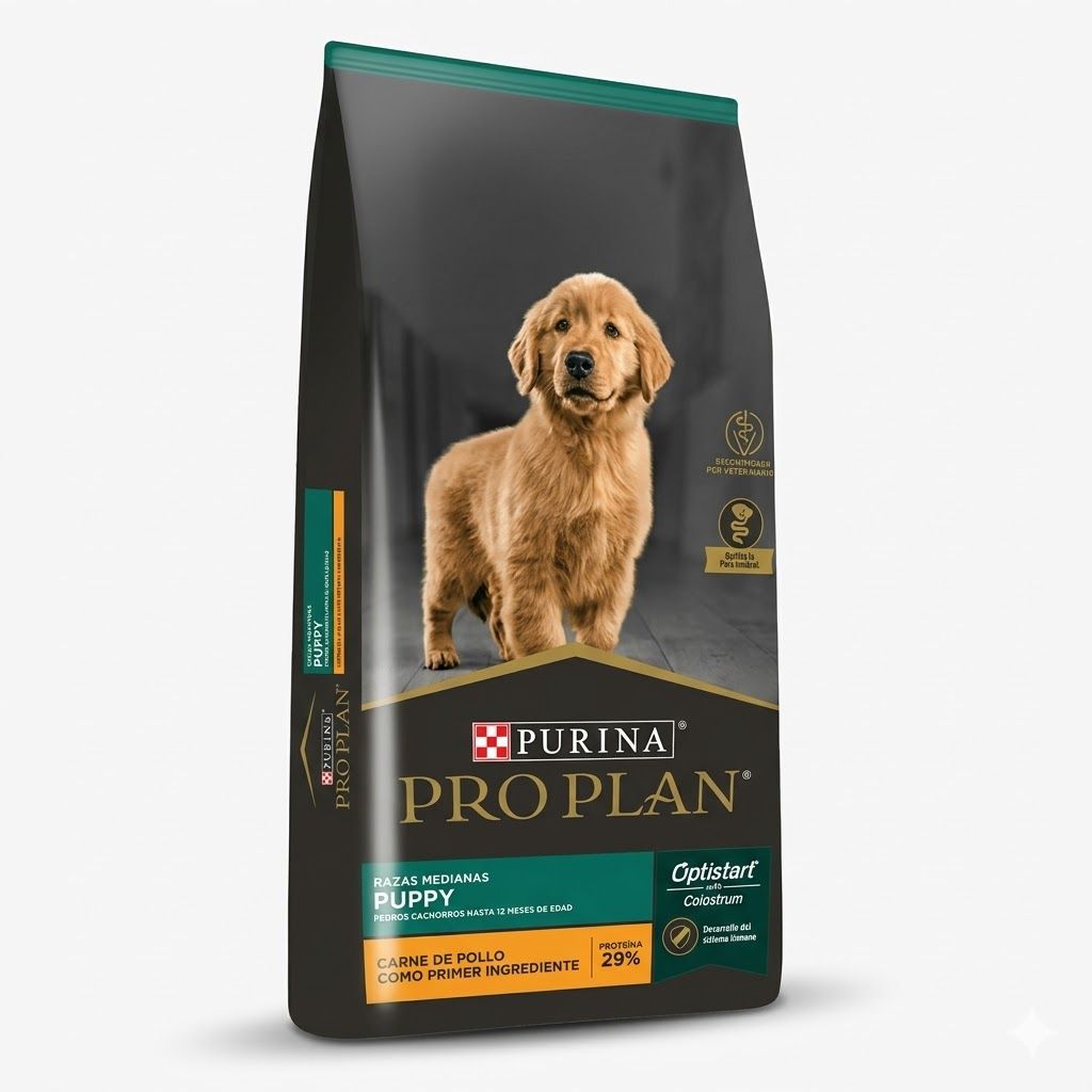 Pro Plan Puppy Razas Medianas 3 Kg - Nutrición Optistart para un Crecimiento Sano y Equilibrado - Miniatura 3