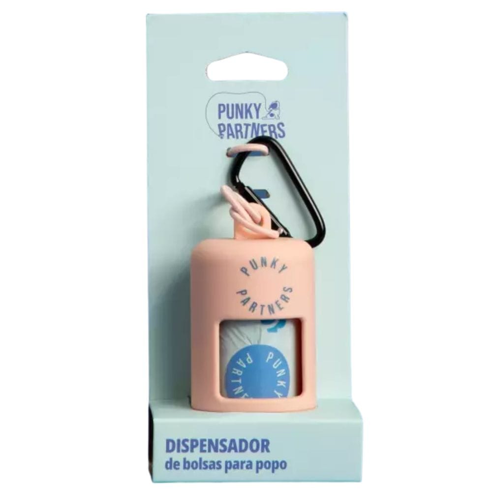 Punky Partners Dispensador de Bolsas - Accesorio Portátil con Enganche para Paseo Incluye un Rollo - Miniatura 3