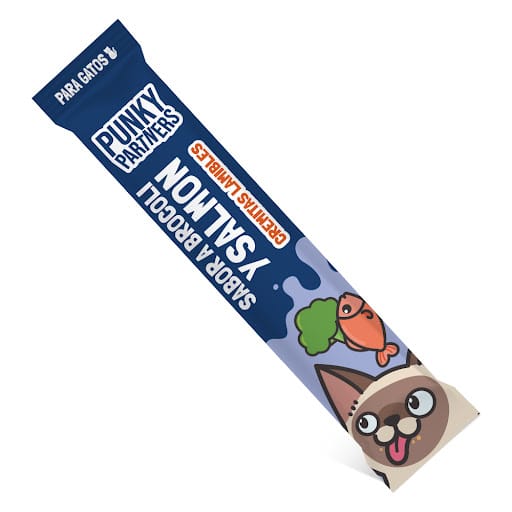 Punky Partners Michi Salmón Snack Cremoso para Gatos - Pack 4 Unidades - Miniatura 5