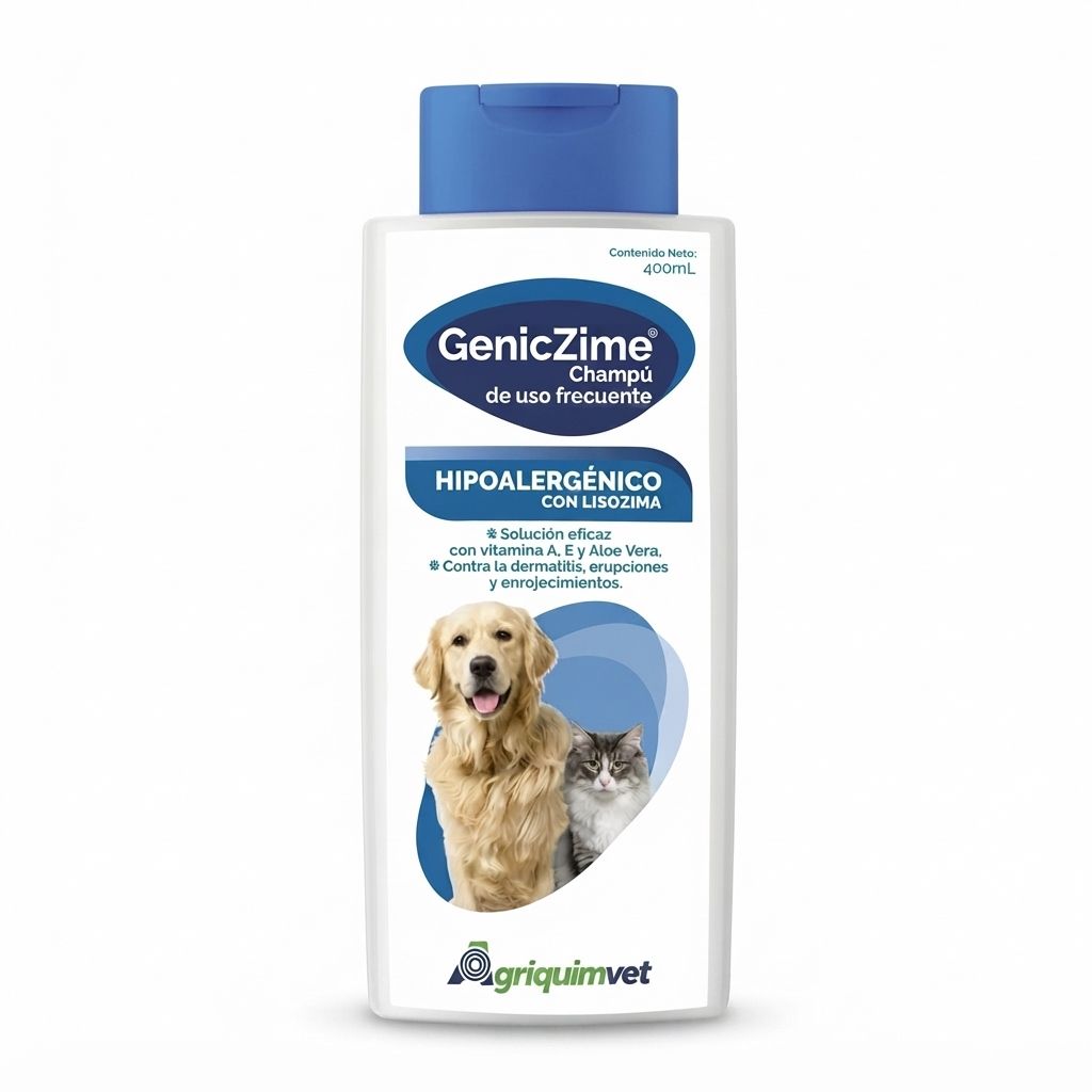 Geniczime Champu Hipoalergenico 400 ML