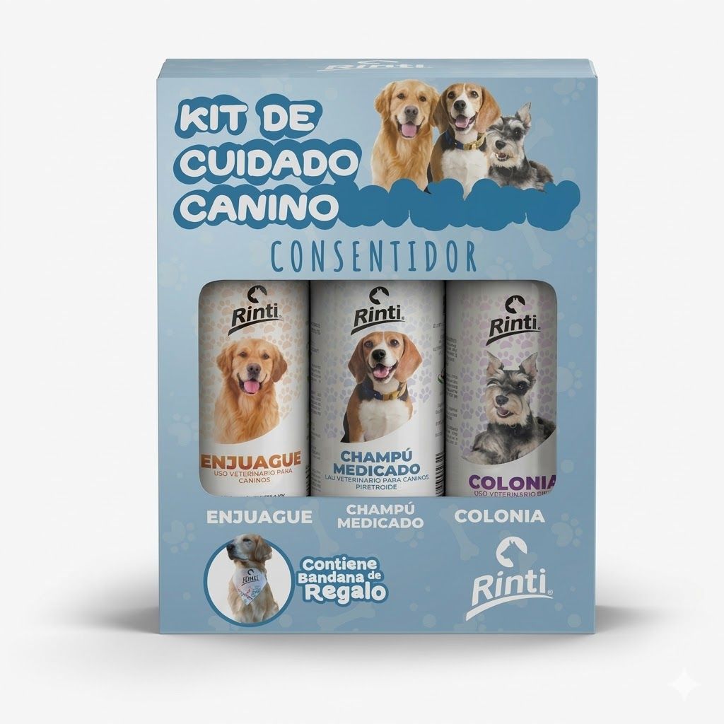 Rinti Kit Aseo y Fragancia - Pack Completo de Champú, Enjuague y Colonia - Miniatura 2