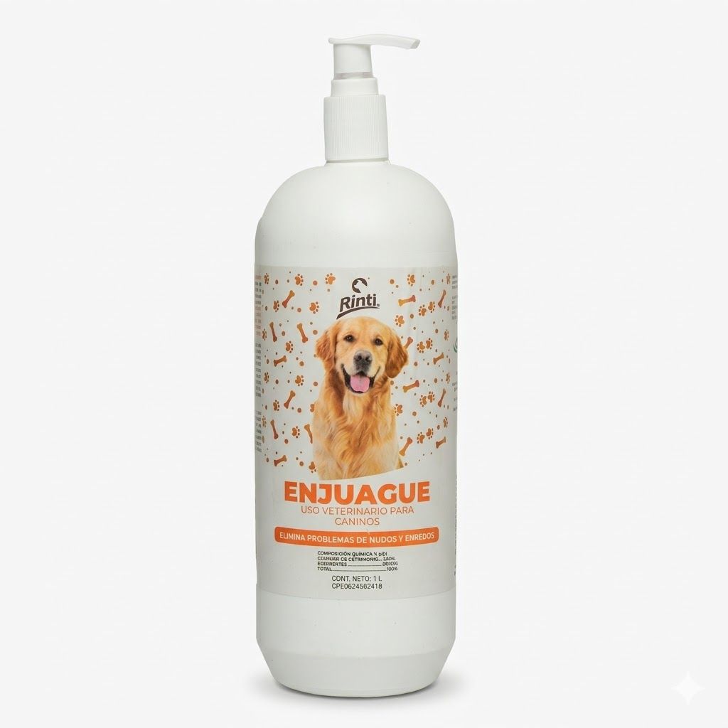 Rinti Enjuague Acondicionador 1 L - Desenredo, Suavidad y Brillo para el Pelaje - Miniatura 2