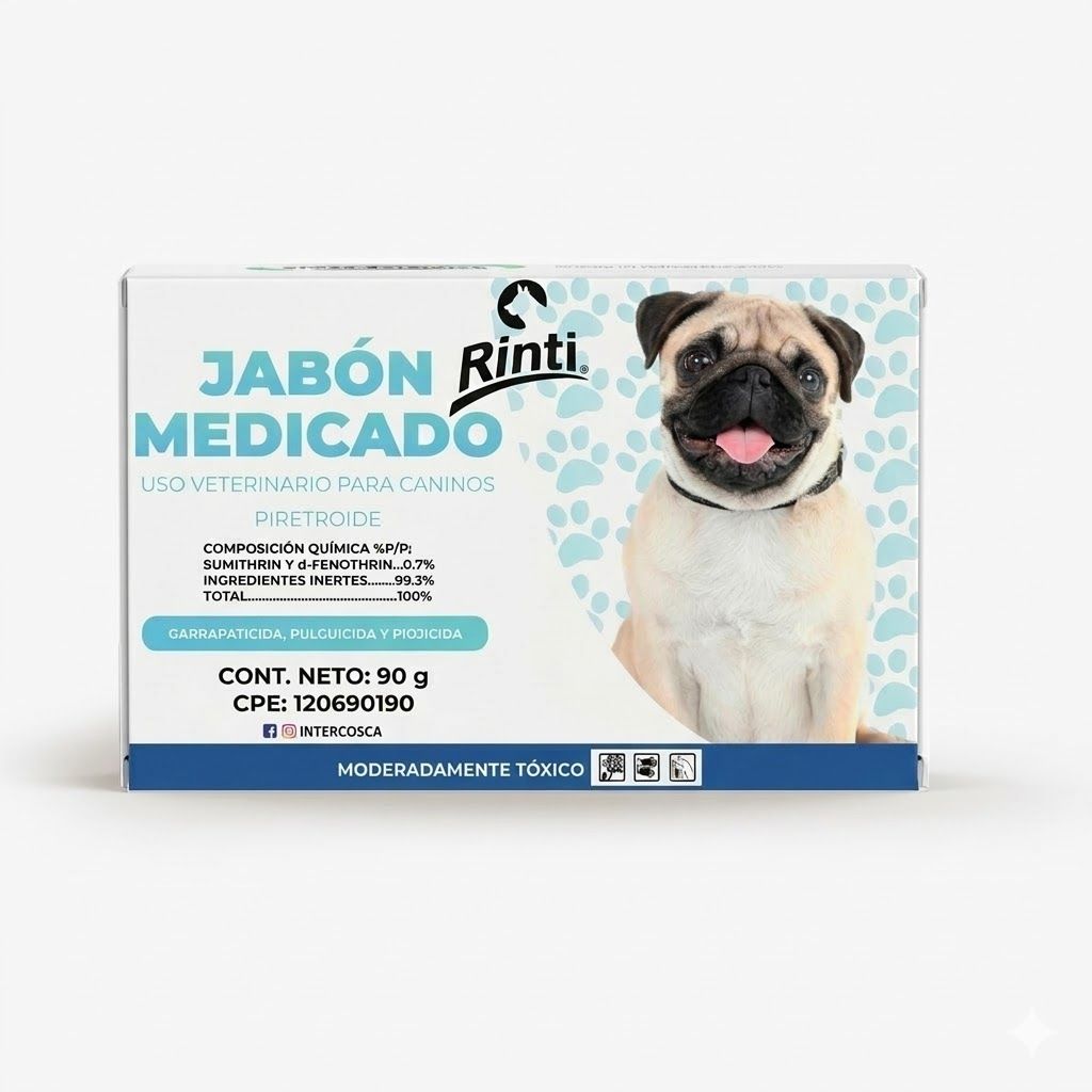Rinti Jabón Medicado 90 Gr - Barra Antiséptica para Higiene y Protección Cutánea - Miniatura 2