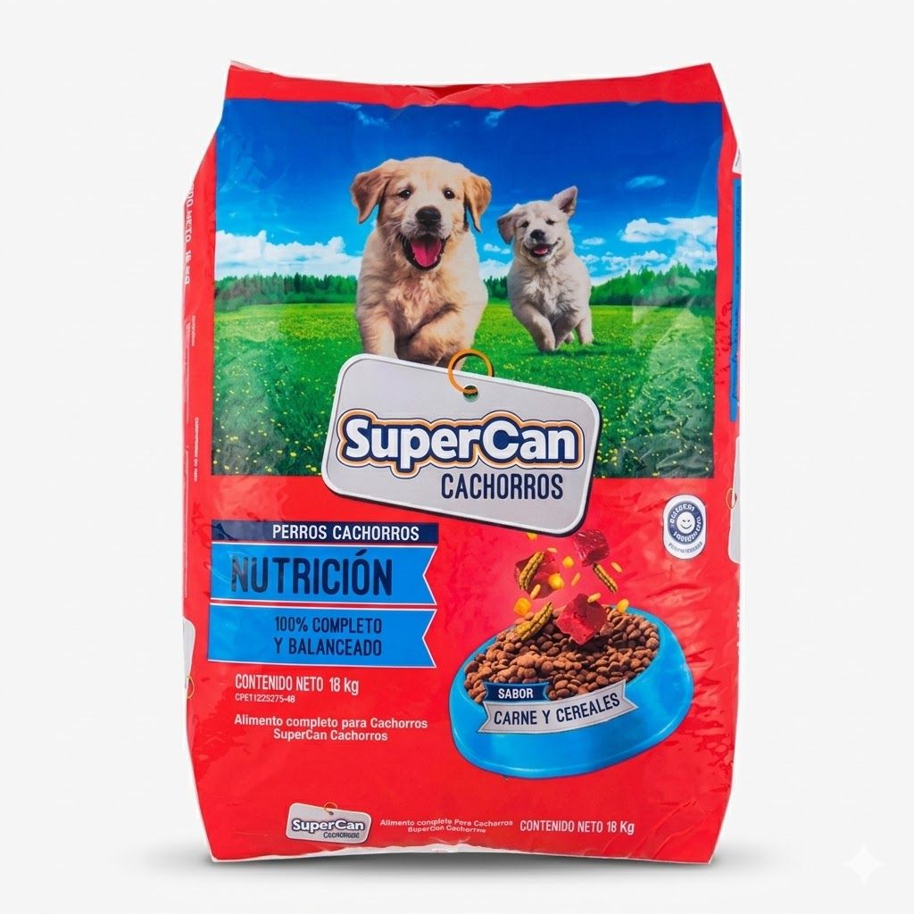 Supercan Cachorros 2 Kg - Alimento Fortificado para el Inicio de Vida del Perro - Miniatura 2