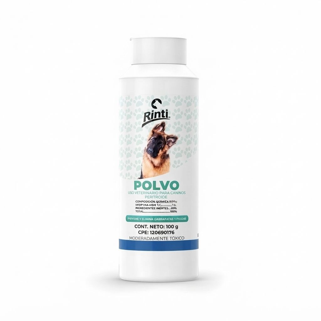 Rinti Polvo Desodorante 100 Gr - Control de Humedad y Mal Olor en la Piel