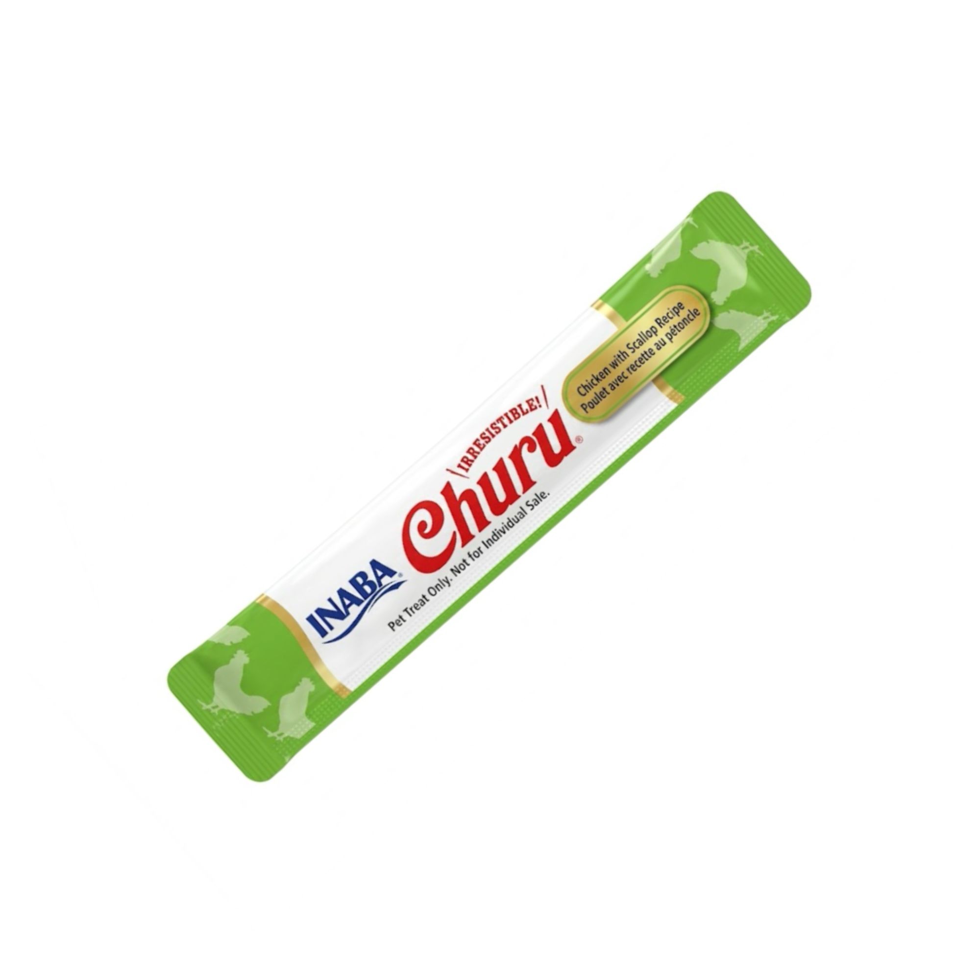 Inaba Churu 1 x 56 gr Snack Húmedo y Cremoso para Gatos Sabor Vieiras - Premio Saludable