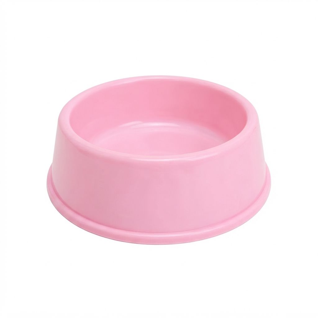 Kantal Comedero Sencillo Pequeño - Plato Compacto para Cachorros, Gatos y Perros Mini