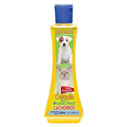 Kantal Colonia para Cachorros 240 ML - Aroma Suave y Delicado Especial para Pieles Jóvenes