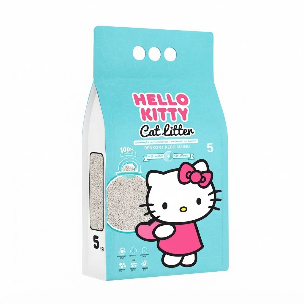 Kantal Hello Kitty Arena para Gatos 8.4 kg con Aroma a Jabón de Marsella 