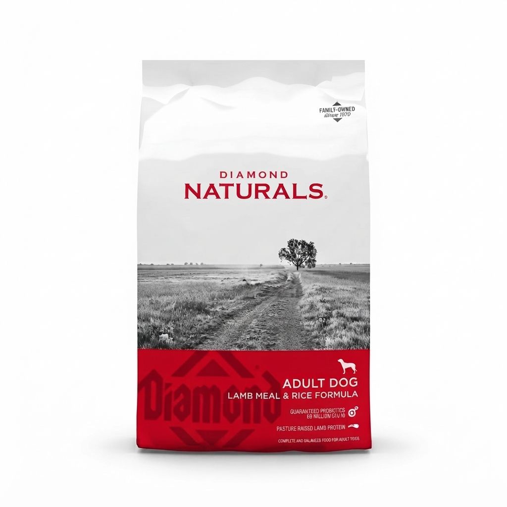 Diamond Naturals Alimento 2 Kg para Perros Adultos a base de Cordero y Arroz