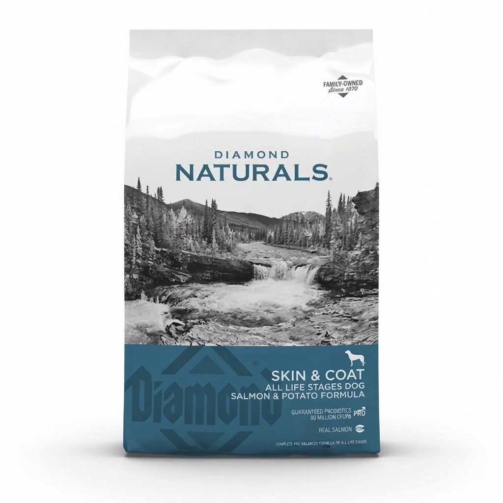 Diamond Naturals Alimento 7,5 kg para Perros para un mejor Pelaje y Piel 